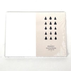 Christmas Tree Folding Card x 25