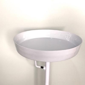 White Pedestal Stand