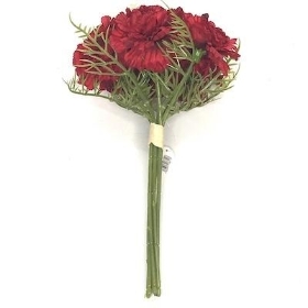 Red Carnation Bundle 27cm