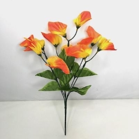 Orange Calla Lily Bush 34cm