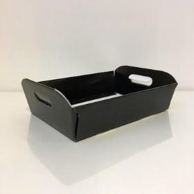 Hamper Tray Medium Black