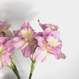 Lilac Daffodil Bundle 56cm