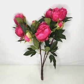 Cerise Peony Bush 58cm