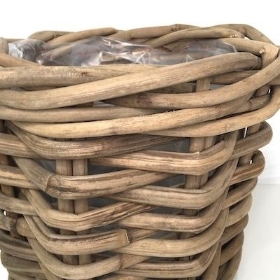 Woven Cylinder Basket 35cm
