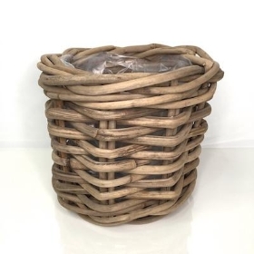 Woven Cylinder Basket 35cm