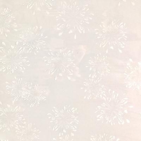 White Floral Cellophane 100m