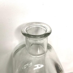 Clear Avondale Bottle Vase 13cm