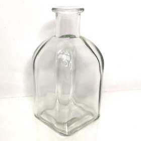 Clear Avondale Bottle Vase 13cm