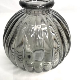 Grey Bubble Vase 8cm