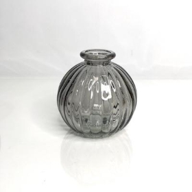 Grey Bubble Vase 8cm
