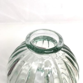 Clear Bubble Vase 8cm