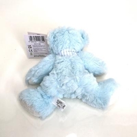 Blue Fluffy Teddy Bear 13cm