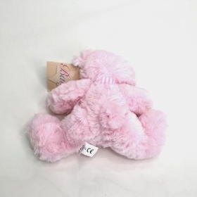 Pink Fluffy Teddy Bear 13cm