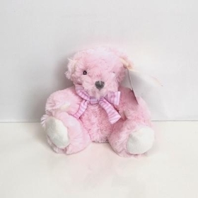 Pink Fluffy Teddy Bear 13cm