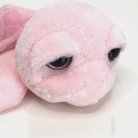 Pink Turtle Soft Toy 16cm