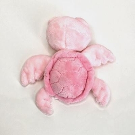 Pink Turtle Soft Toy 16cm