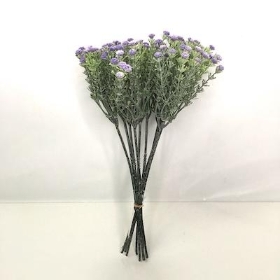 Lilac Frosted Gyp Bundle 33cm