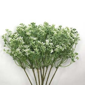 White Heather Bud Bundle 35cm