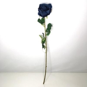 Dusky Blue Rose 63cm