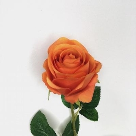 Orange Rose 63cm