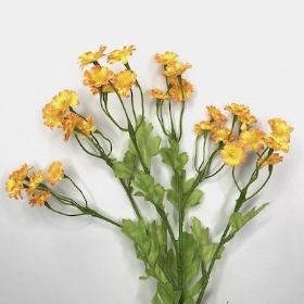 Orange Mini Daisy Spray 52cm