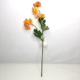 Orange Double Daisy 71cm