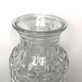Clear Woven Vase 25cm