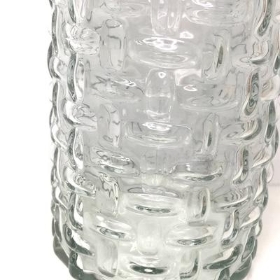 Clear Woven Vase 25cm