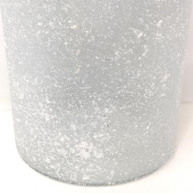 White Frosted Jar 18cm