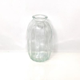 Clear Lined Bud Vase 13cm