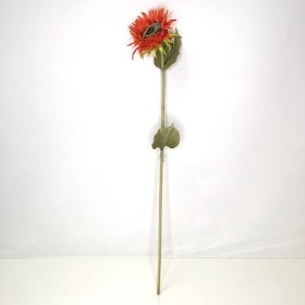 Orange Sunflower 77cm