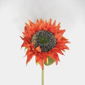 Orange Sunflower 77cm