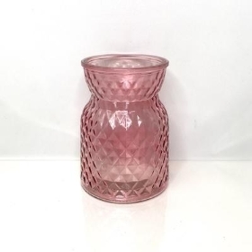 Pink Meadow Vase 13cm