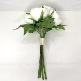 Ivory Peony Bundle 29cm