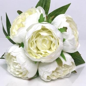 Ivory Peony Bundle 29cm