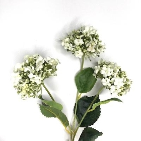 White Viburnum Spray 61cm