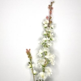 White Delphinium 78cm
