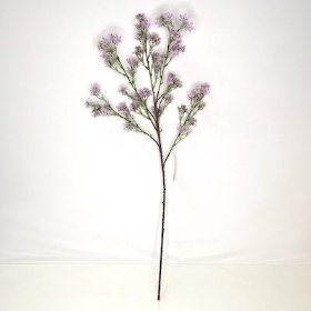 Lilac Waxflower Spray 86cm