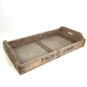 Wooden Crate Tray 75cm