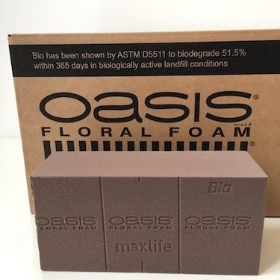 Biodegradable Wet Foam Oasis  x 20 Bricks