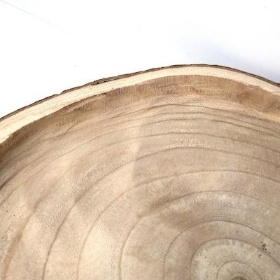 Wooden Dish 30cm - 35cm