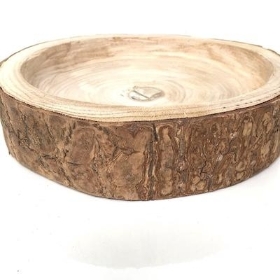 Wooden Dish 20cm - 25cm