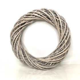 Grey Wreath Ring 40cm