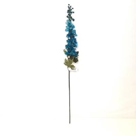 Teal Delphinium 78cm