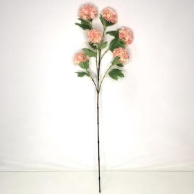 Peach Viburnum Spray 93cm