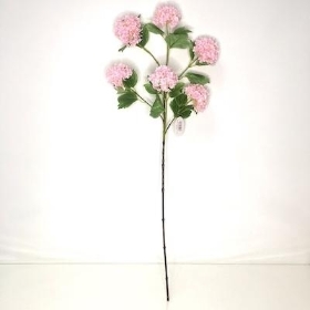 Pale Pink Viburnum Spray 93cm