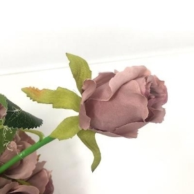 Vintage Mauve Rosebud Bundle 26cm