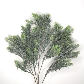 Green Frosted Rosemary Stem 66cm
