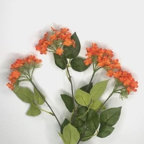 Orange Viburnum Spray 62cm