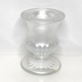 Ivory Round Candlestick 6cm